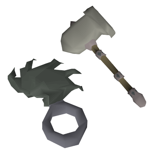 Granite ring of hammer