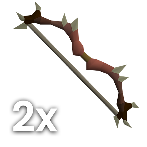 2x Dark bow
