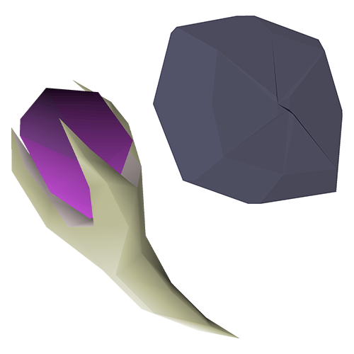 Magic fang of uncut onyx