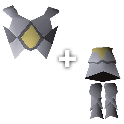 Armadyl chestplate en chainskirt