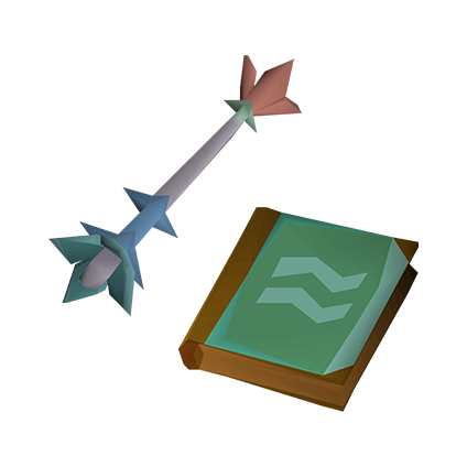 Dragonhunter wand en tome of earth