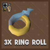 3x Magus ring roll