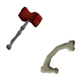 G1: Dragon warhammer of Curved bone